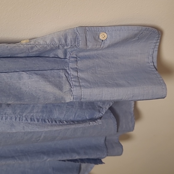 Blue dress shirt, Nili Lotan, size small - Picture 2 of 3